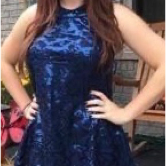 Sequin baby doll dress - Picture 4 of 4